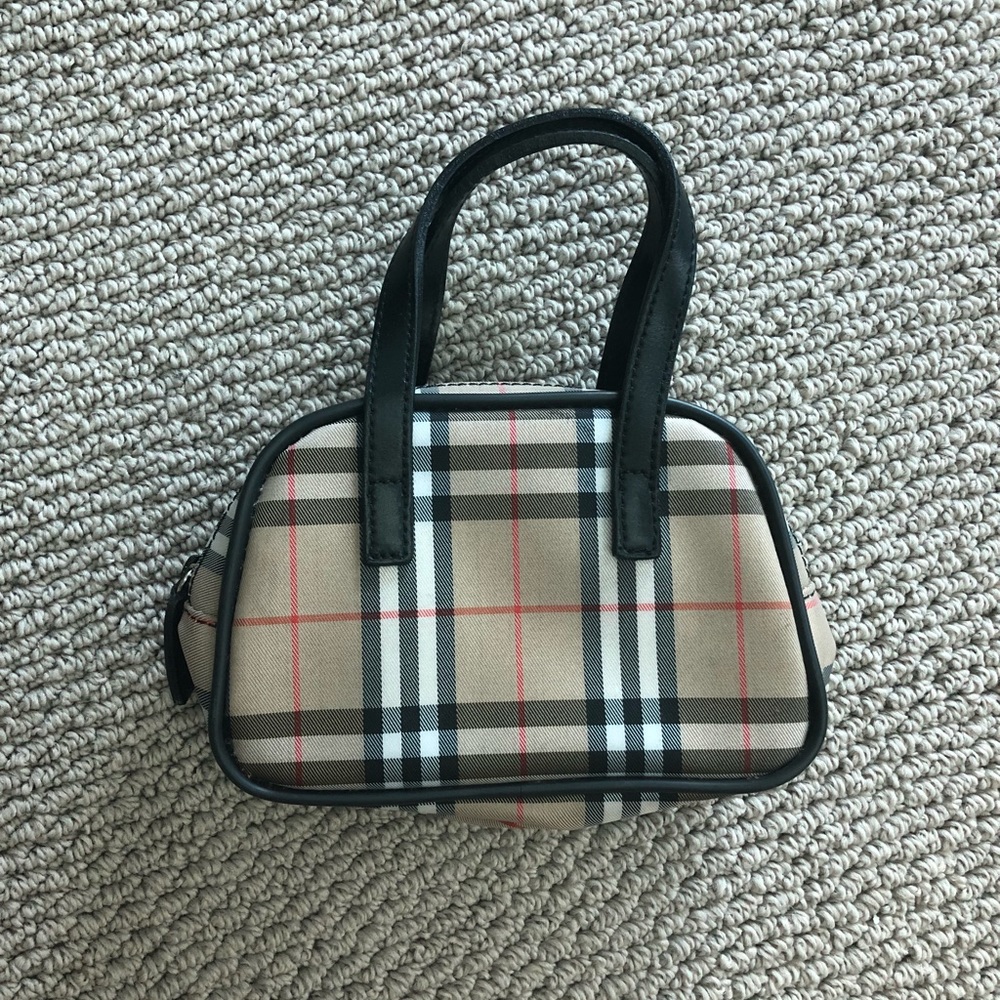 Mini Burberry London Pouch Bag
